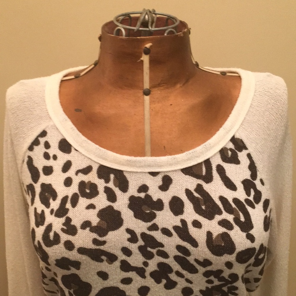 Cheetah Knit Long Sleeve